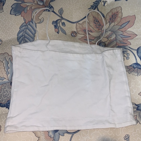 Rolling stone spaghetti strap tank top! Used but great shape. Super adorable. - Picture 3 of 4